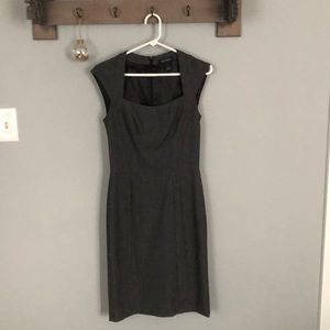 Black w/white dots White House black market dress